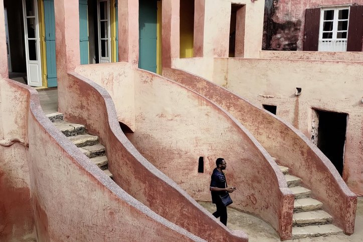 L’île de Gorée, inscrite au Patrimoine de l’Unesco, est célèbre pour sa Maison des esclaves. © Pascal Fleury