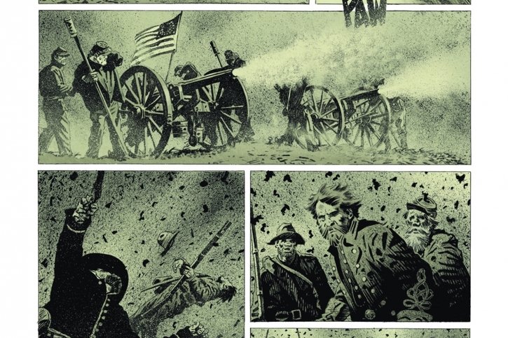 Bande dessinée: Voyage au bout de la guerre de Sécession