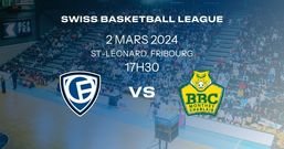 Fribourg Olympic contre BBC Monthey-Chablais